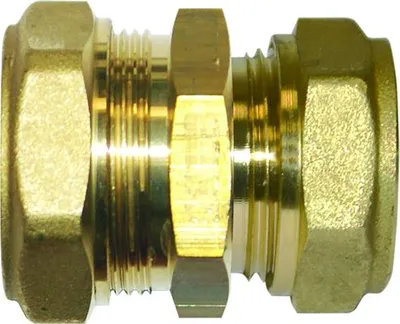 Produktbild von COSMO TWIN-Solar Übergangs-Verschraubung Verbindungssystem Stahl DN16 Kupfer 15mm CTWKU1516KN