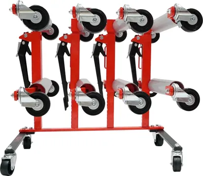 Produktbild von performance Aufbewahrungsgestell mit vier mechanischen Rangierhilfen, 5-tlg, 160.1225