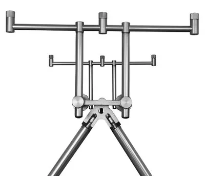 Produktbild von DELPHIN Halter für 4 Ruten Delphin RPX4/TPX3 Silver / 2St.