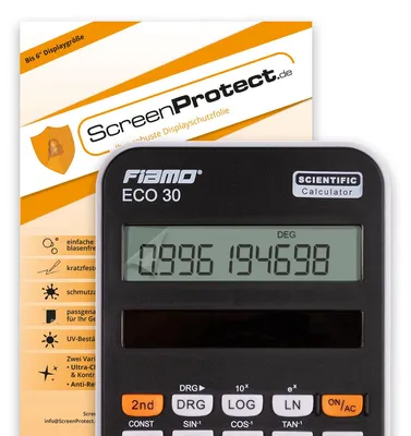 Produktbild von ScreenProtect Displayschutzfolie UltraClear für Fiamo ECO 30 (Folie+Microfasertuch)
