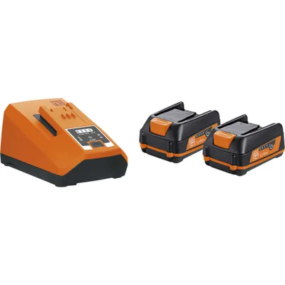 Zdjęcie produktu dla Fein Akku-Starter-Set mit 2 Akkus 3 Ah, 1 Ladegerät, 12 V, für Elektrowerkzeuge