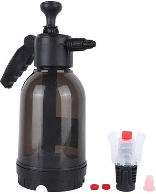 Image de Pistolet à mousse manuel pour travaux de jardin, 2 litres, en plastique