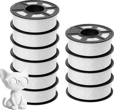 Image de filament pour imprimante 3D, PETG haute résistance, pas de bulles, PLA PLUS 10WT