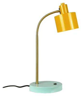 Produktbild von Ocean Flex Tischleuchte Currygelb/Türkis, E14,230 V