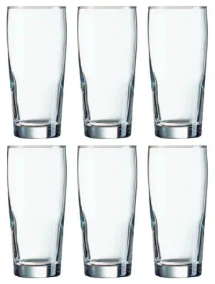 Produktbild von Arcoroc Bierglaser - 12x Stuck - Trillerpfeifen - Glas - 400 ml