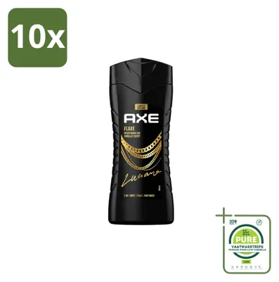 Zdjęcie produktu dla 10 sztuk żelu pod prysznic Axe Flaxe - 250 ml - opakowanie zbiorcze