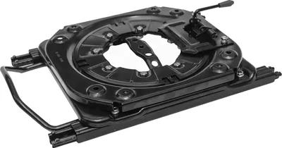 Obrázok produktu pre Otočná základňa sedadla, 360-stupňová rotácia, dĺžka 390 mm, šírka 360 mm, zdvih vozíka 22 cm, nastaviteľný uhol 90°