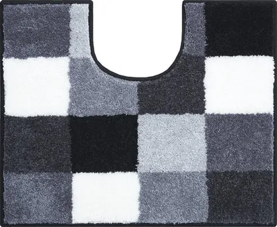 Produktbild von Grund Badteppich BONA - 100% Polyacryl SUPERSOFT, Farbe:Grau, Größe:50x60 cm m. A.