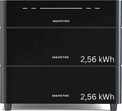 Produktbild von MyVoltaics® 2000 Watt Balkonkraftwerk mit Speicher Marstek Venus D 0-7,68 kWh & EcoTracker IR ohne Zusatzakku