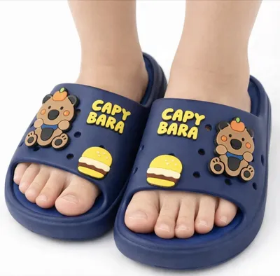 Immagine prodotto di Capybara, ciabatte per bambini, taglia 30 – Scarpe da bagno, pantofole o scarpe da giardino leggere in EVA, antiscivolo