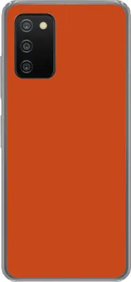 Produktbild von MuchoWow® Handyhülle Schutzhülle Hülle für Telefoonhoesje Samsung Galaxy A03s Sienna - Erde - Farben - Massiv Silikon Softcase Handy Hülle - Schutz