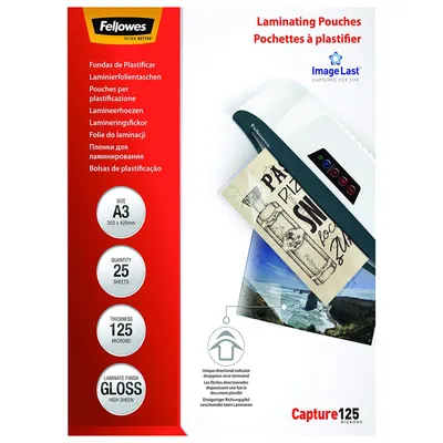 Image de Fellowes Laminierfolie ImageLast A3 125Mikron glänzend   25P