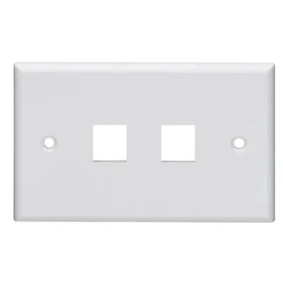Obrázek produktu pro Leviton 41070-2WS, RJ-45, 6a, Bílá, 83 mm, 6 mm, 70 mm