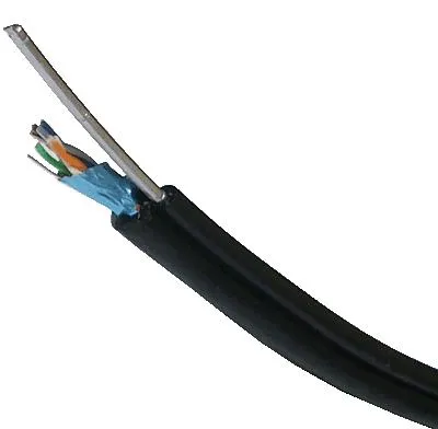 Produktbild von DATACOM FTP drát Cat5e 100m samonosný OUTDOOR blk