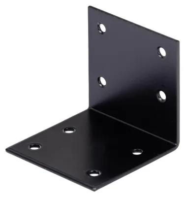 Immagine prodotto di Alberts 824945 Staffa grandangolare - nera - plastificata - 60 x 60 x 60 mm, set da 50
