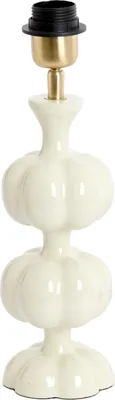 Image de Light & Living - lampe de table - Caldas - beige - métal - luminaire individuel - E27 - 1741913