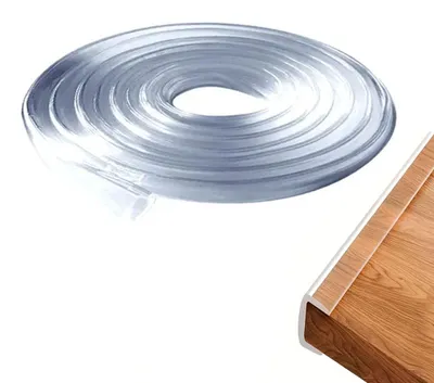 Produktbild von Kantenschutz 3 m – Tischkantenschutz für Babys & Kinder – Flexibler Eckenschutz – Stoßschutz – Zuschneidbar – für Kantenstärke 18–20 mm