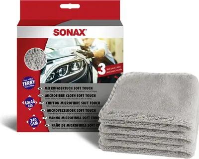 Produktbild von Sonax soft touch Mikrofasertücher 3 St.