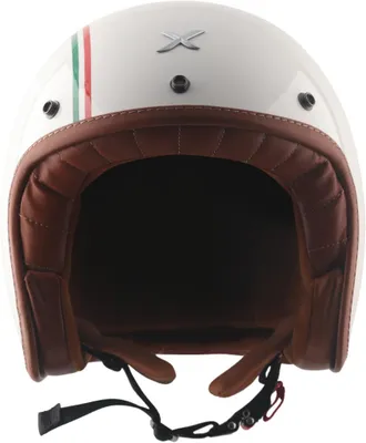 Produktbild von HXP RETRO JET ITALIA Jethelm S in grün/rot/weiß