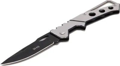 Produktbild von Taschenmesser in Silber, Klappmesser für Camping & Outdoor, klein, leicht & kompakt