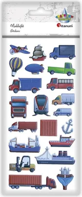 Image de Autocollants convexes souples pour véhicules 21pcs