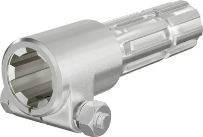 Obrázok produktu pre Kĺbový hriadeľ, PTO 160 mm puzdro s drážkovaným uložením hriadeľa 1 3/8" Z6 pre výstupný hriadeľ 8-32x38x6 traktora