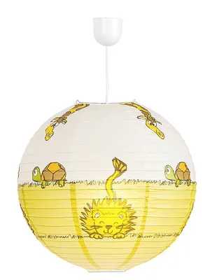 Immagine prodotto di Paralume a sfera in carta 40 cm L multicolore 4633 Leon Rabalux