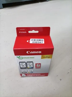 Produktbild von Canon PG-545/CL-546 schwarz, color Druckköpfe + Fotopapier, 2er-Set