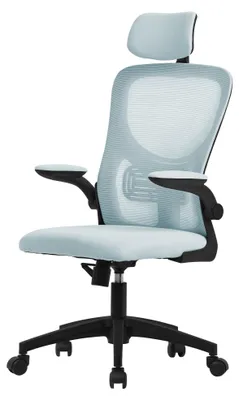 Obrázek produktu pro Ergonomická kancelářská židle s nastavitelnou opěrkou hlavy a bederní opěrkou
