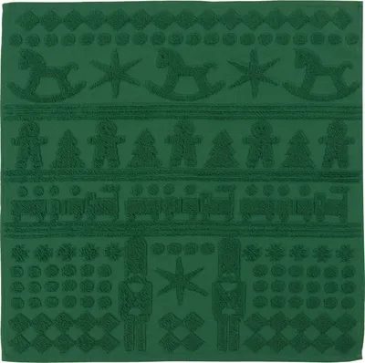 Produktbild von Sander Handtuch / Gästetuch - Nutcracker - Weihnachten - Farbe: grün