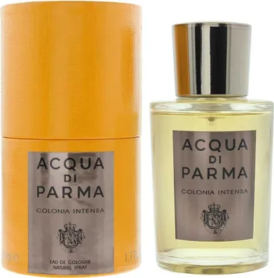 Produktbild von Acqua di Parma Colonia Intensa, Männer, 50 ml, Nicht nachfüllbare Flasche, Bergamotte, Kardamom, Ingwer, Zitrone, Cardamom, Calabrian Bergamot, Sicilian Lemon, Ginger, Myrte, Artemisia, Neroli