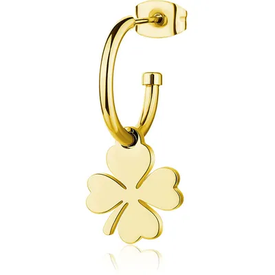 Image de Pendentif mono-boucle d'oreille Sagapò Collection Or - femme