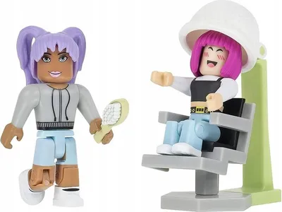 Image de Roblox game set - Brookhaven : Hair & Nails game characters hairdresser