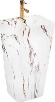 Zdjęcie produktu dla Umywalka Ceramiczna Wolnostojąca ARIS Marble