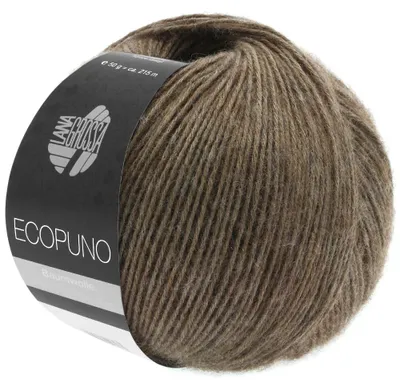 Produktbild von Lana Grossa - Ecopuno 0017 dunkelbraun