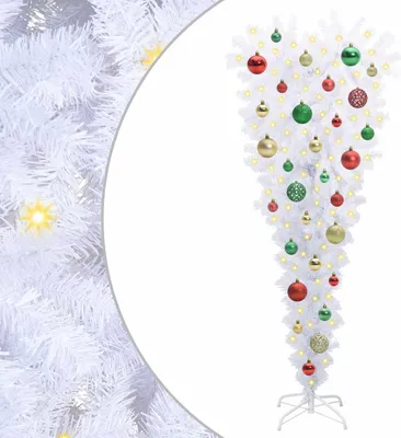 Immagine prodotto di Albero di Natale artificiale Bianco 120 cm PVC e Acciaio