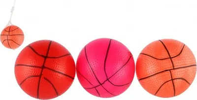 Produktbild von Ball basketball gummi 8,5cm - mix von farben