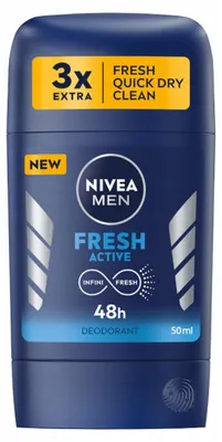 Produktbild von NIVEA MEN FRESH ACTIVE Achsel-Deo-Stick für Männer 50 ml