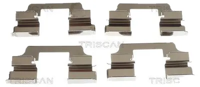 Image de Kit d'accessoires pour plaquettes de frein à disque TRISCAN – Savoir-faire IAM, notamment pour la BMW Série 5