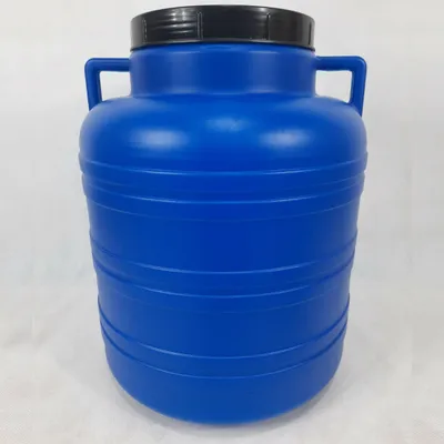 Produktbild von Weithalsfass 5 Liter Sauerkrautfas Regen Fass Gepäcktonne Camping blau
