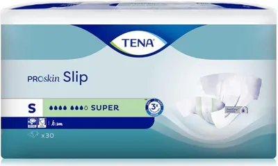 Produktbild von TENA Slip Super - Inkontinenzslip - S - Karton 3x 30 Stk.