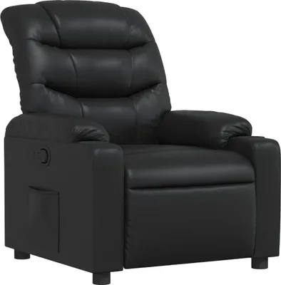 Produktbild von vidaXL Relaxsessel Schwarz Kunstleder