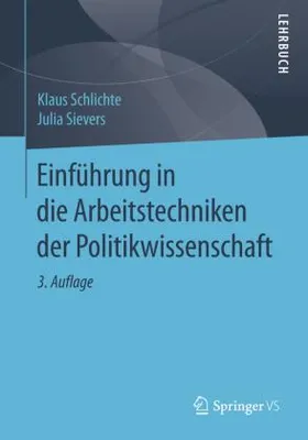 Obrázek produktu pro Einführung in die Arbeitstechniken der Politikwissenschaft