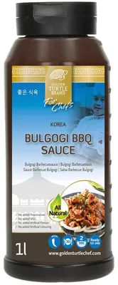Obrázek produktu pro Golden Turtle Pro kuchaře Korejská omáčka Bulgogi BBQ 1000ml