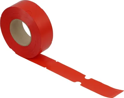 Produktbild von Schlaufenetiketten 248 x 50 mm - 1000 Stück in rot
