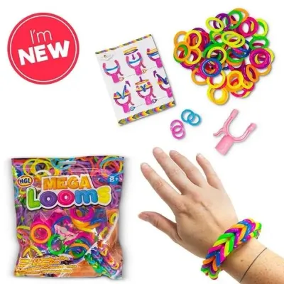 Zdjęcie produktu dla Zestaw do robienia bransoletek z gumek - One for Fun