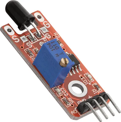 Produktbild von AZ-Delivery Sensoren KY-026 Flammensensor Modul Feuerdetektor, 1x Modul