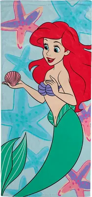Produktbild von Disney Arielle, die Meerjungfrau Handtuch – Fürs Bad, den Strand & Pool