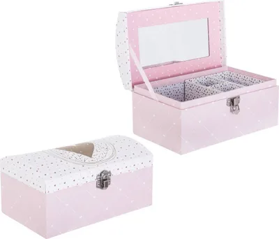 Produktbild von Kinderdose "Demoiselle" - Karton - 20x12 cm - Atmosphera créateur d'intérieur