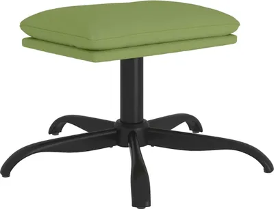 Obrázok produktu pre vidaXL Podnožka na nohy Light Green 60x60x36 cm Velvet